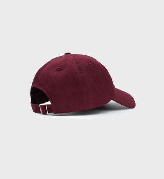 Wellness Studio Hat - Merlot/White