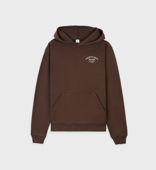 Wellness Studio Hoodie - Chocolate