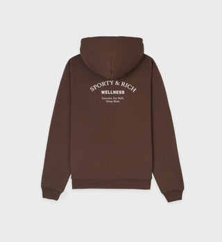Wellness Studio Hoodie - Chocolate