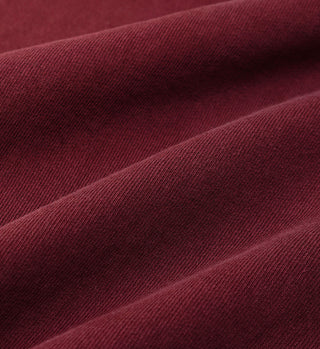 Wellness Studio T-Shirt - Merlot/White