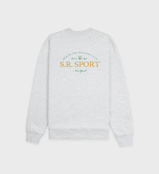 Wimbledon Crewneck - Heather Gray