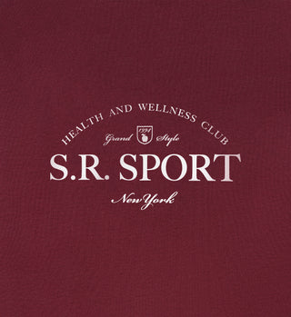 Wimbledon Crewneck - Merlot