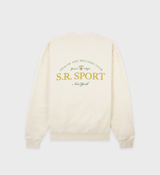 Wimbledon Crewneck - Milk