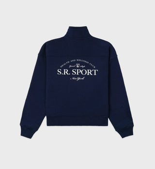 Wimbledon Quarter Zip - Navy