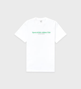 SR Athletic Club T Shirt - White