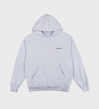 Classic Logo Hoodie - Heather Grey