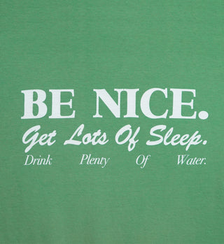Be Nice T Shirt - Pistachio