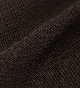 Serif Logo Sweatpant - Chocolate