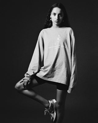 Live Longer Longsleeve - Heather Gray