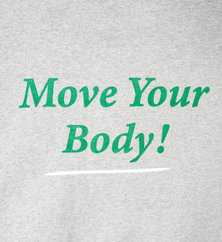 Move Your Body Hoodie - Heather Grey