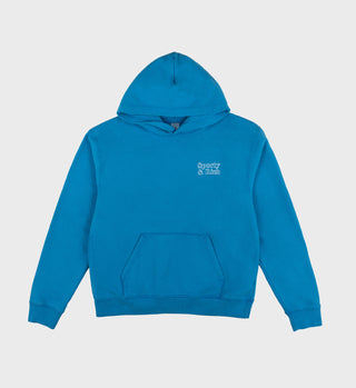 Fun Logo Hoodie - Ocean Blue