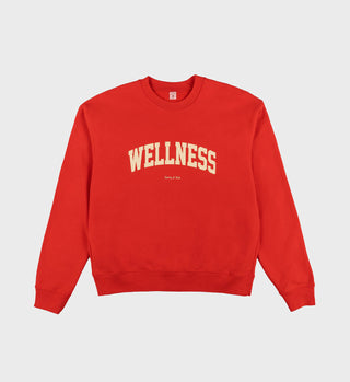 Wellness Ivy Crewneck - Red