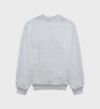 Team Logo Crewneck - Heather Gray