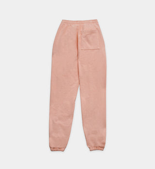 Serif Logo Sweatpant - Peach Pie