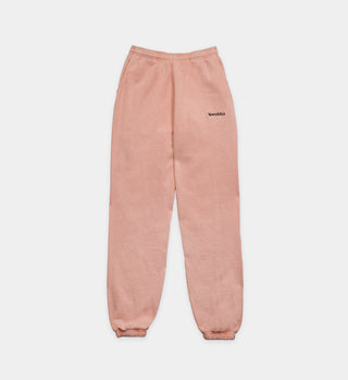 Serif Logo Sweatpant - Peach Pie