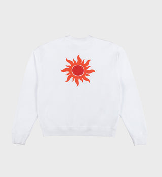 S&R Sun Crewneck - White