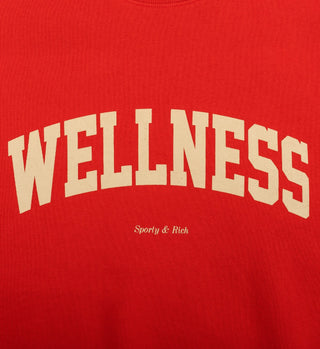 Wellness Ivy Crewneck - Red
