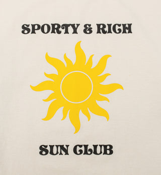 S&R Sun Club T Shirt - Cream