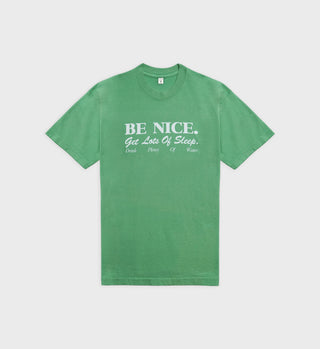 Be Nice T Shirt - Pistachio
