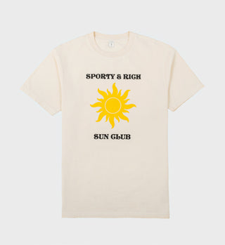 S&R Sun Club T Shirt - Cream