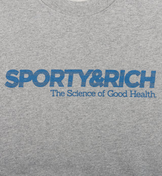 Science of Good Health Crewneck - Heather Gray