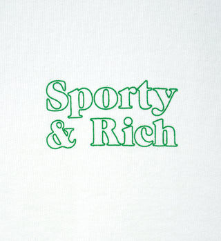 Fun Logo Crewneck - White