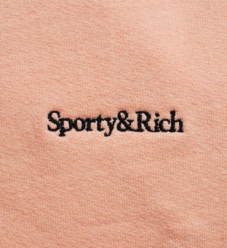 Serif Logo Sweatpant - Peach Pie