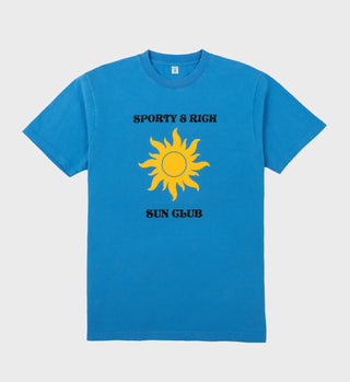 S&R Sun Club T Shirt - French Blue