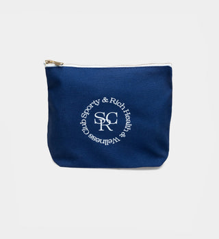Canvas Pouches - Navy Blue