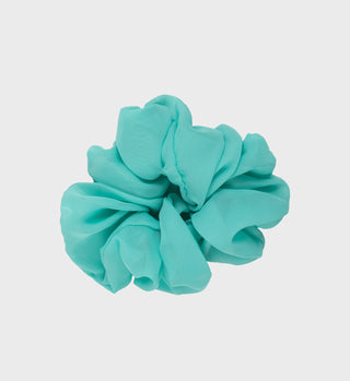Jumbo Chiffon Scrunchie - Dolphin