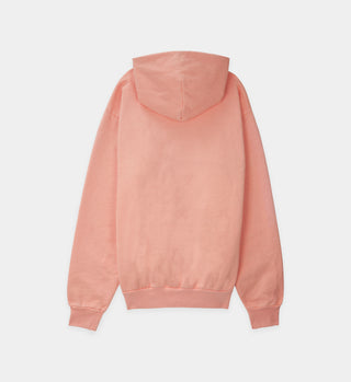 Serif Logo Hoodie - Peach Pie