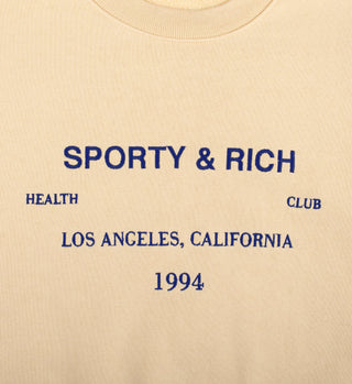 L.A. Health Club Crewneck - Cream