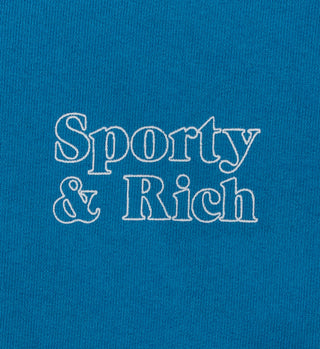 Fun Logo Hoodie - Ocean Blue